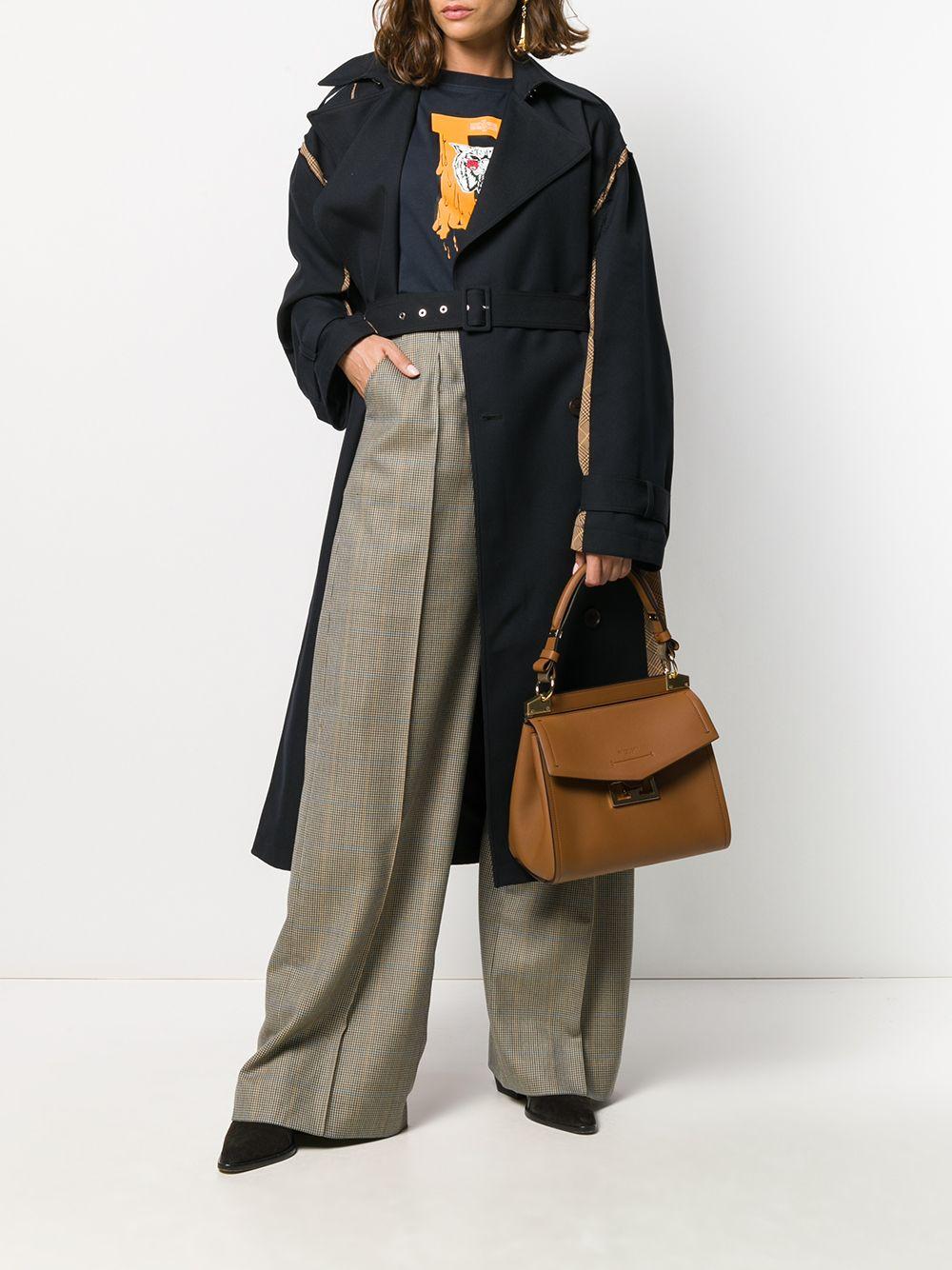 Dogtooth palazzo trousers Clearance