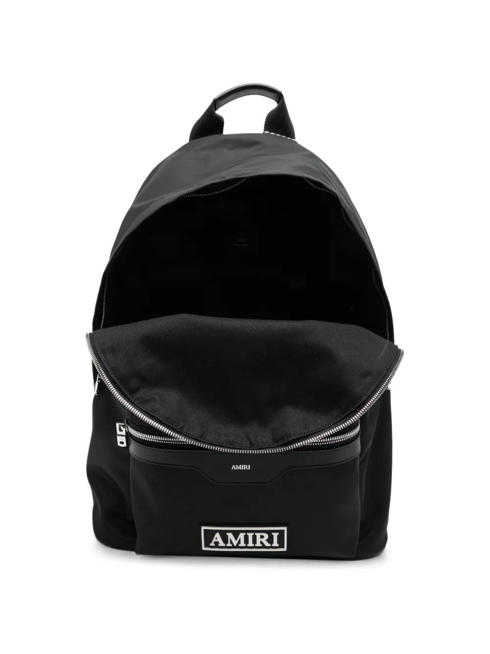 amiri-black-Logo-Patch-Zip-