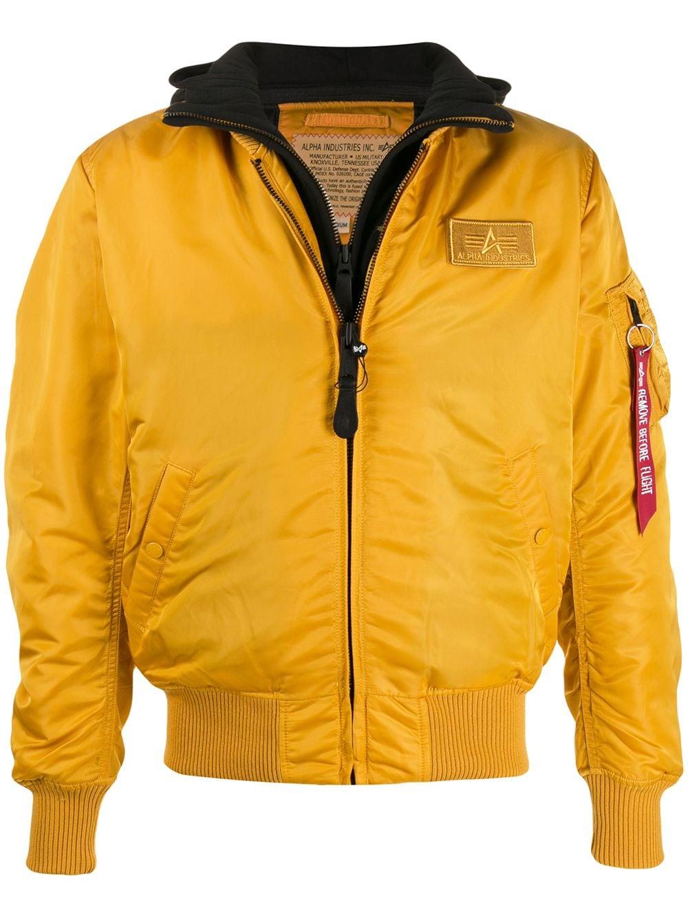 Alpha Industries Synthetic Ma 1 D Tec Jacket In Yellow For Men Lyst Alpha Industries Synthetic Ma 1 D Tec Jacket In Yellow For Men Lyst