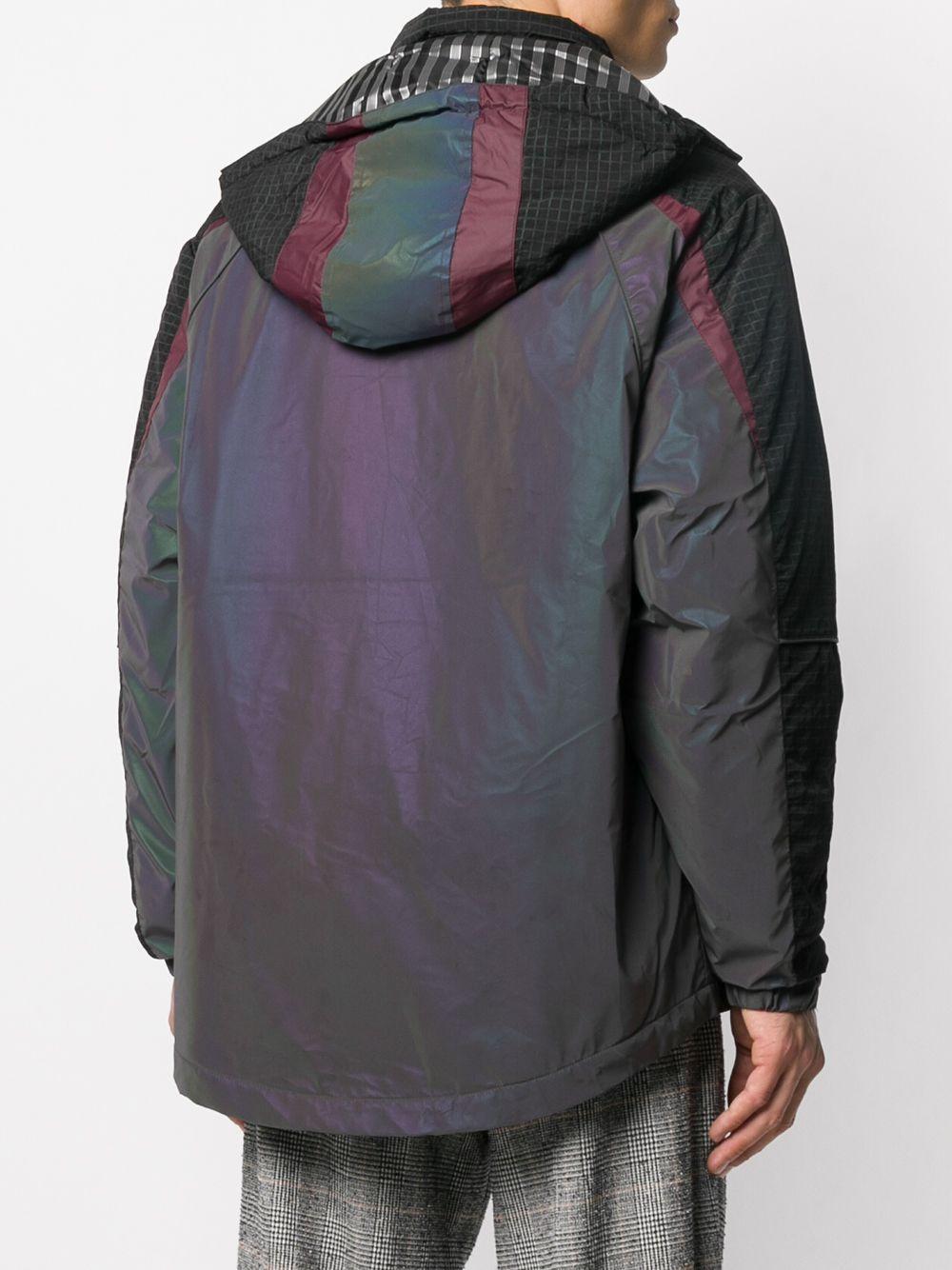 Daily Paper Goat Reflective Panel Jacket in Black for Men | Lyst
