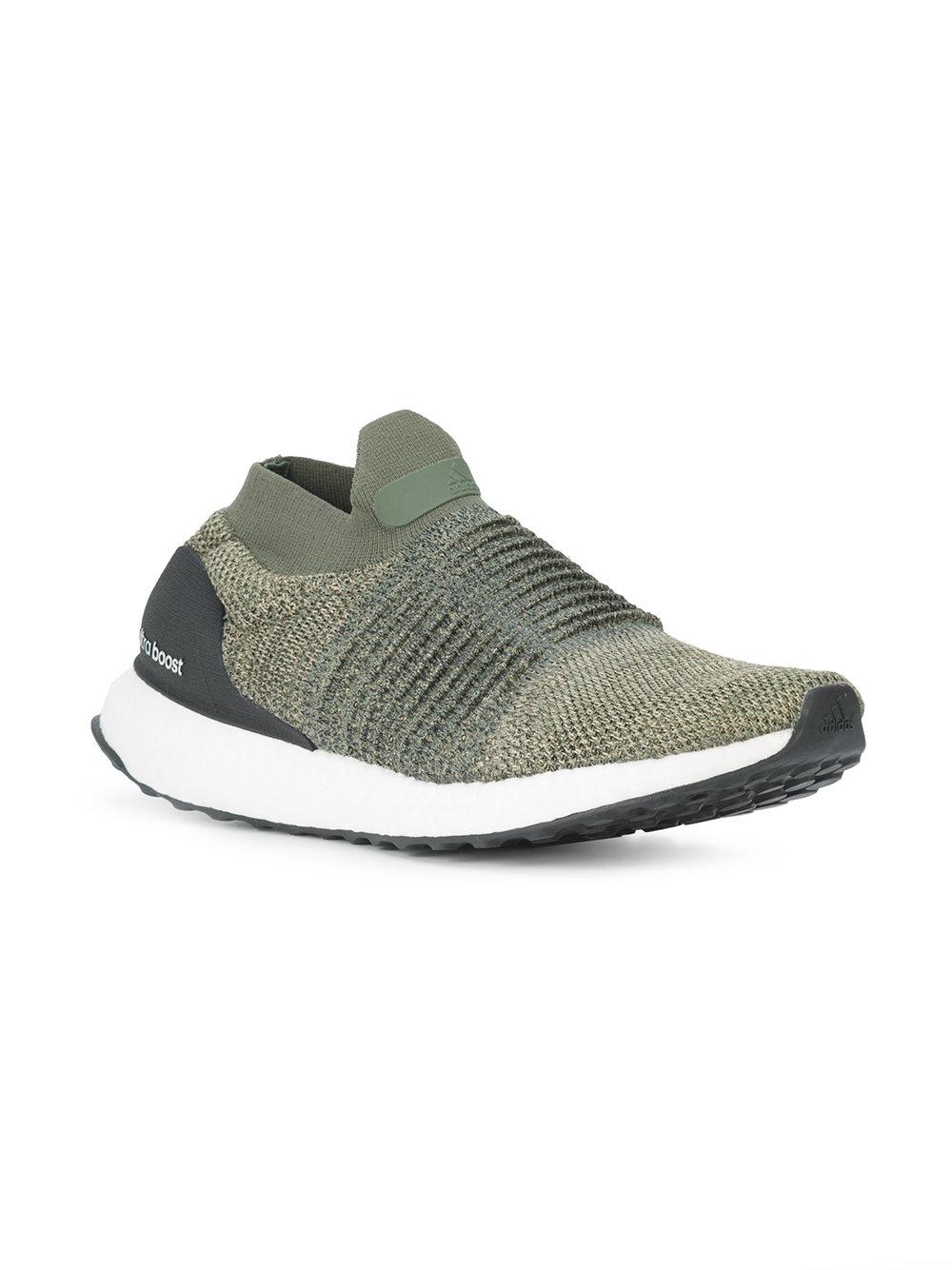 ultra boost laceless green