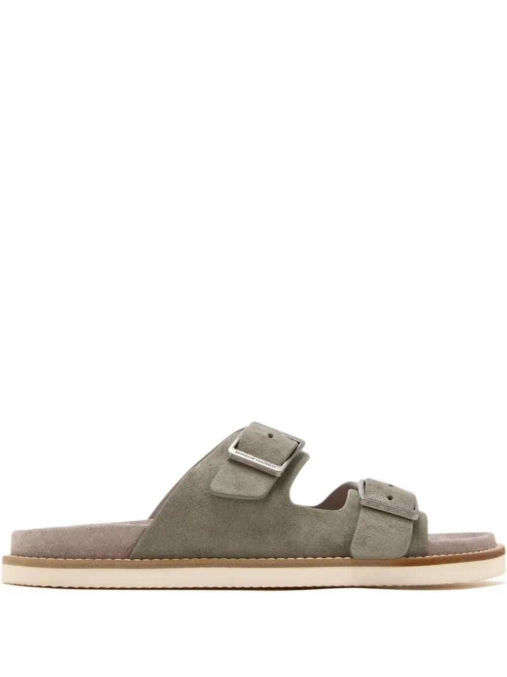 Brunello Cucinelli Leather sandals for Men | Online Sale up
