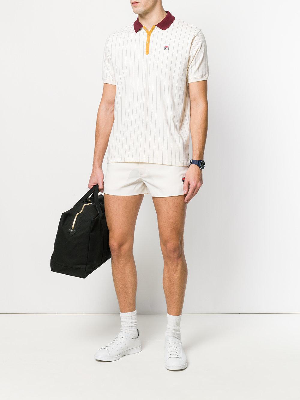 Station sladre kaskade Fila Tennis Shorts in White for Men | Lyst