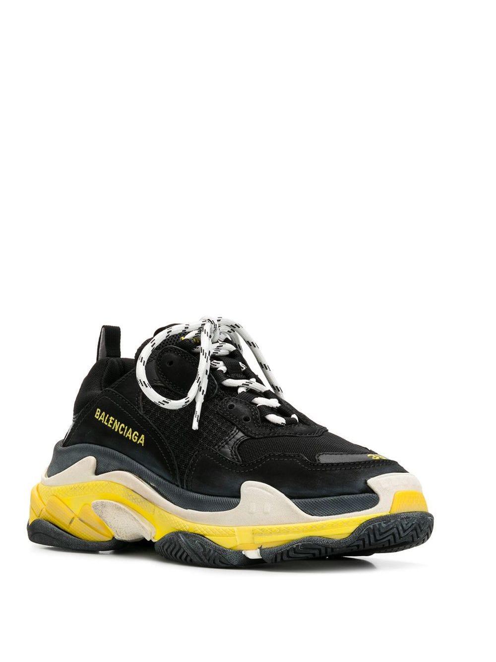 Balenciaga Triple S Sneakers in Black - Lyst