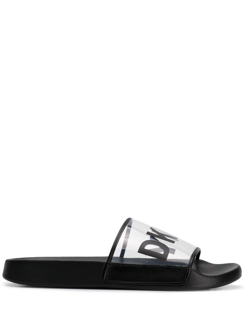 dkny womens sliders