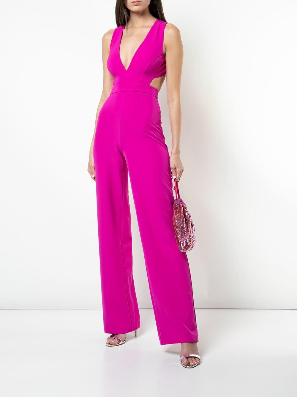 aidan mattox jumpsuit
