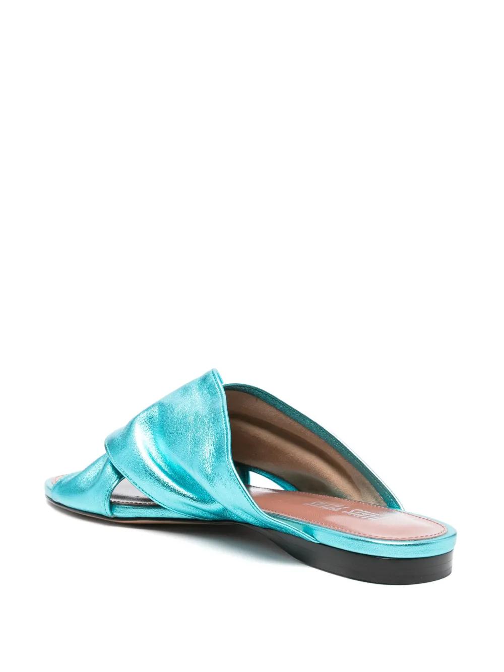 サンダル・ミュール Paris Texas Uma Flat Sandal Paris Texas Beige & Brown Uma Flat Sandal - Fabric of Society