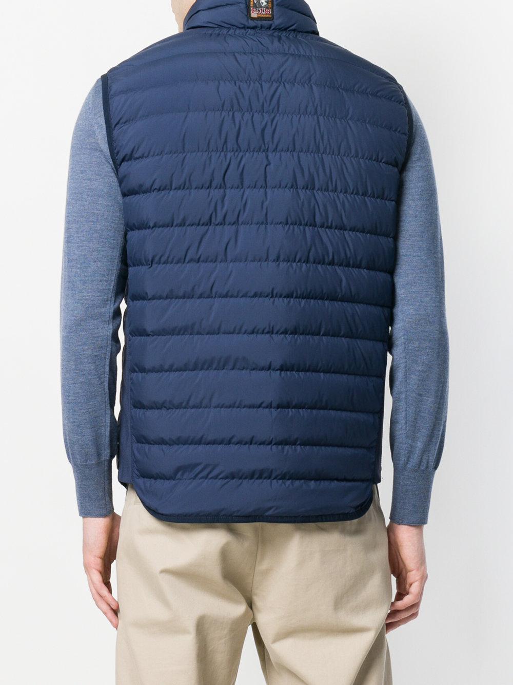 Parajumpers Synthetic Perfect Gilet in Blue for Men | Lyst