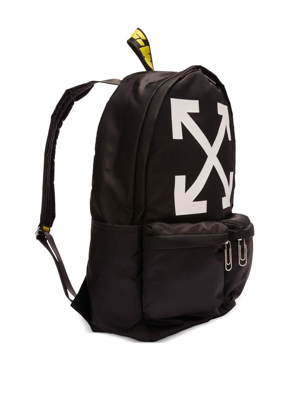 Blænding marmor Egypten Off-White c/o Virgil Abloh Arrows-print Zip-up Backpack in Black for Men |  Lyst