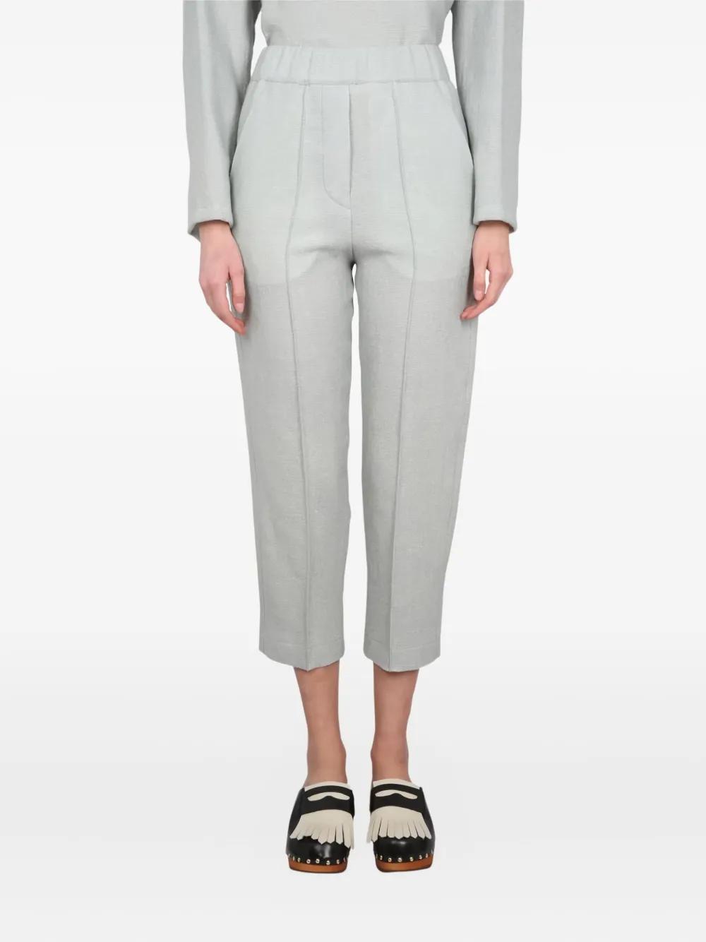 パンツ ALYSI FW22 CROPPED PANTS (152159_A2218ACQ) Alysi Capri and cropped pants for Women | Online Sale up to