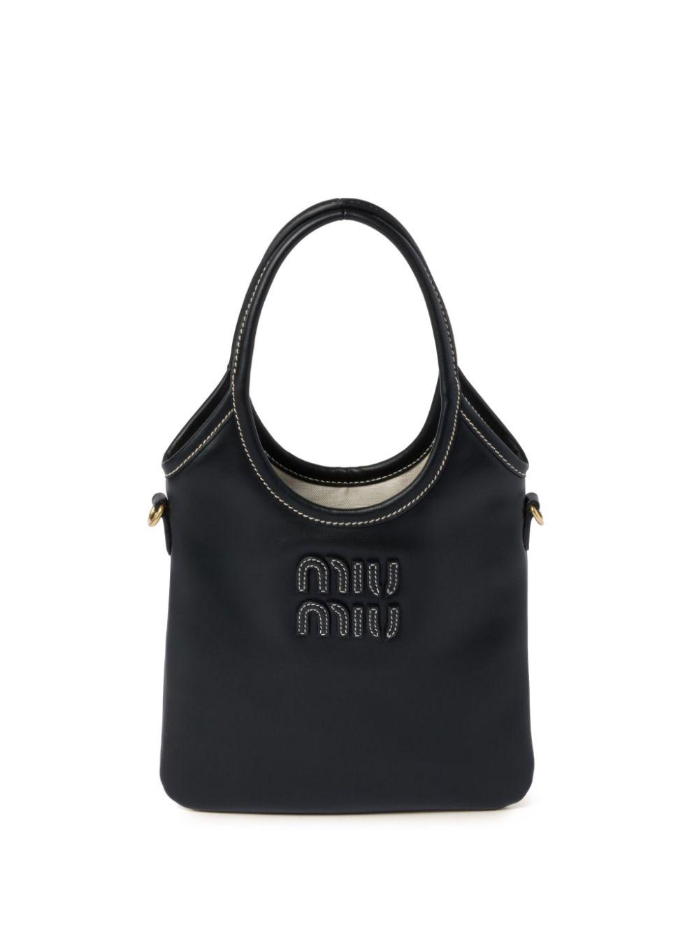 miumiu ミュウミュウ レザー 2way ハンドバッグ ブラック