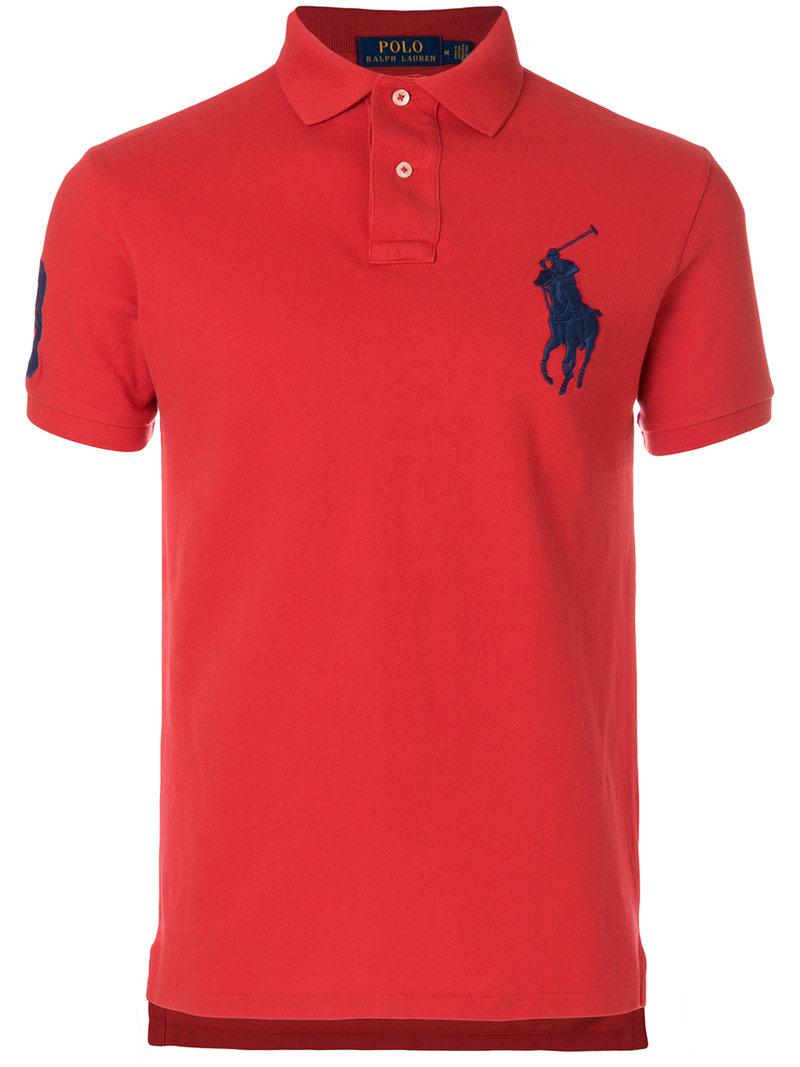 Polo Ralph Lauren Embroidered Big Pony Polo Shirt for Men - Lyst