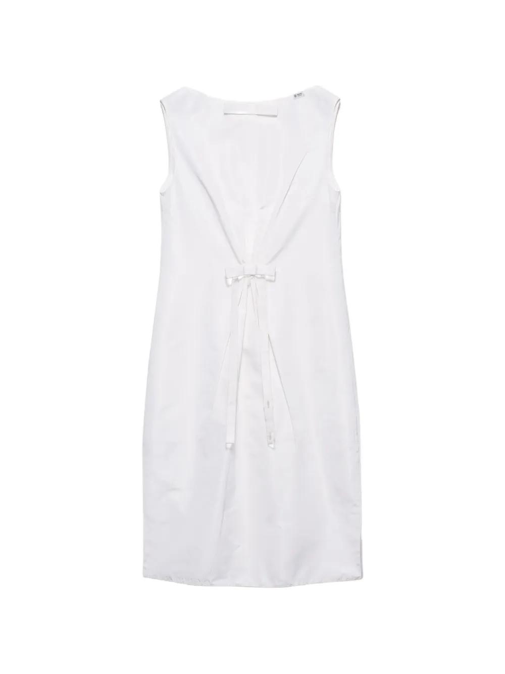 Prada Linen Dresses for Women | Lyst Prada Linen Dresses for Women | Lyst
