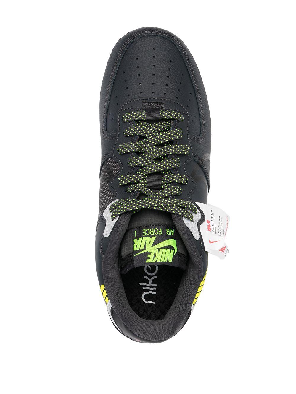Nike Leather Air Force 1 React Lx 3m Low-top Sneakers in Black for Men -  Lyst