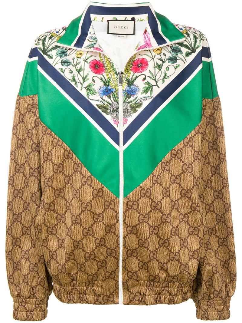 Gucci GG Technical Jersey Sweatshirt - Lyst