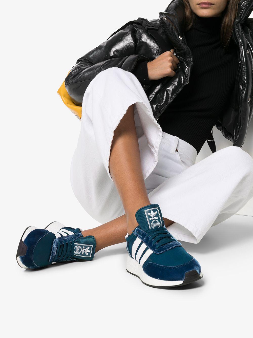 adidas Velvet I-5923 Lace-up Sneakers in Blue | Lyst