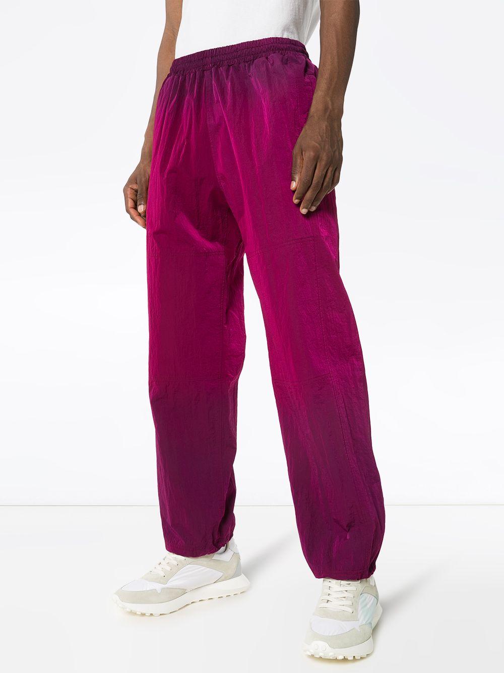 mens purple track pants