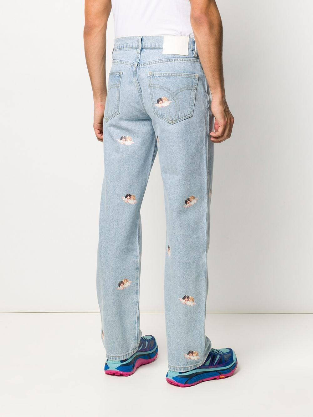 Fiorucci Denim Angels Vito Straight-leg Jeans in Blue for Men | Lyst
