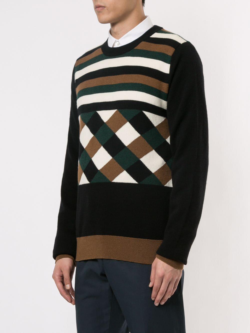 Dolce & Gabbana Cashmere Crew Neck Sweater in Brown for Men - Lyst