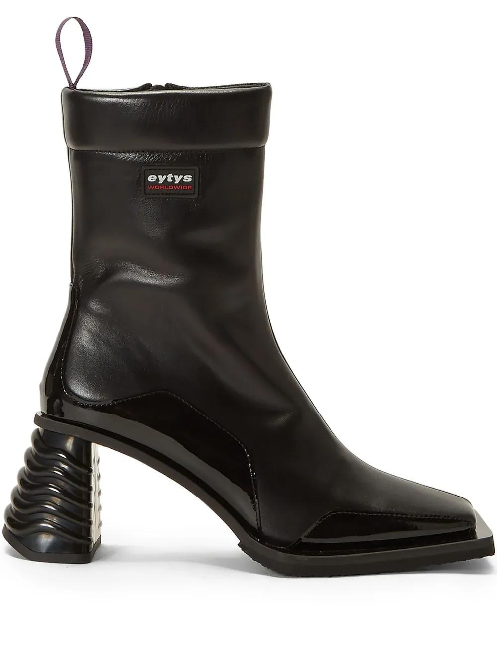 Eytys Gaia Leather Boots in Black | Lyst