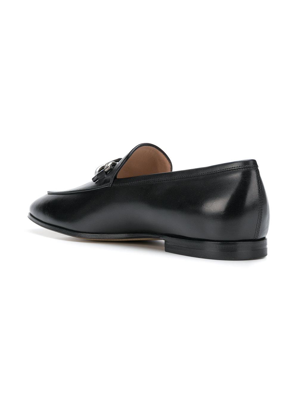 asten gancini bit leather loafers