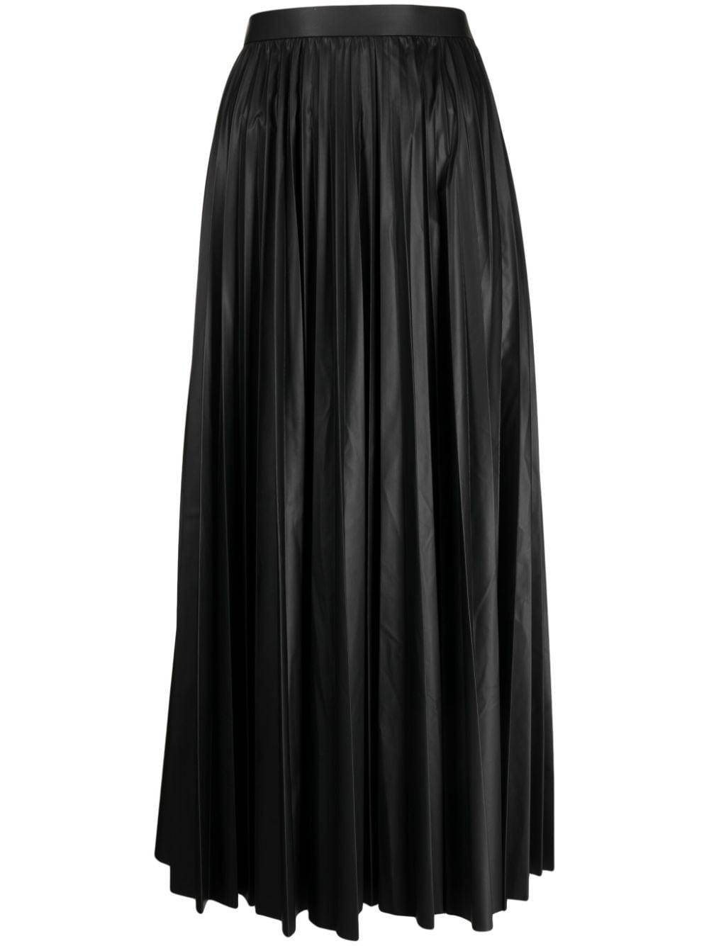 Junya Watanabe Highwaist Pleated Skirt in Black Lyst