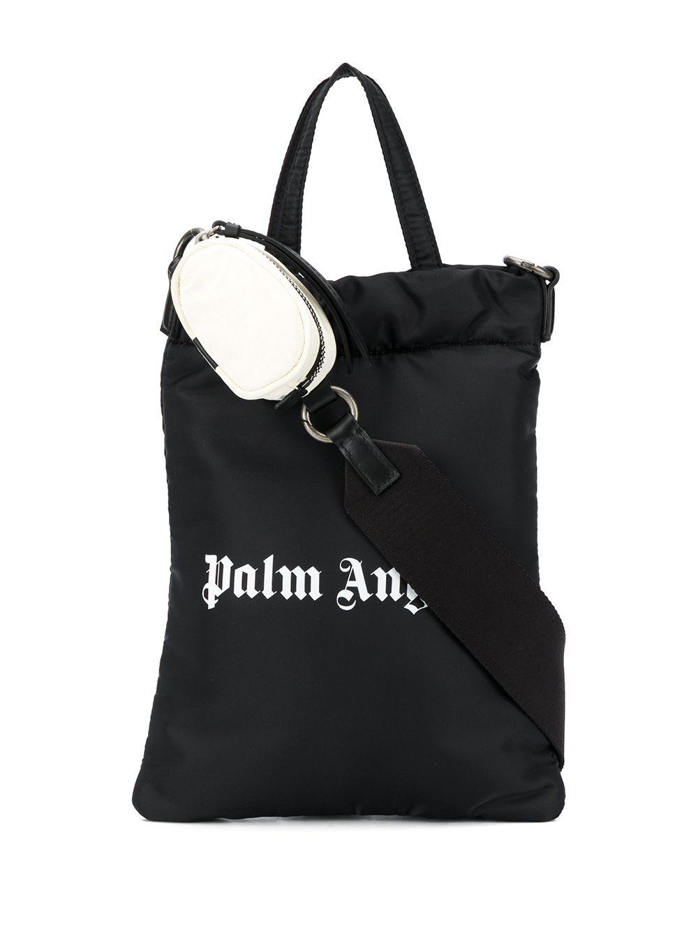 Palm Angels Logo Print Tote Bag in Black - Lyst