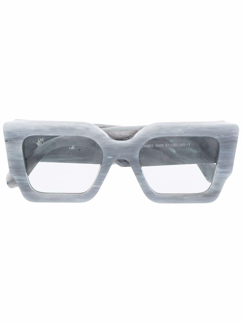 Off-White c/o Virgil Abloh Catalina Square-frame Sunglasses in Grey | Lyst  Australia