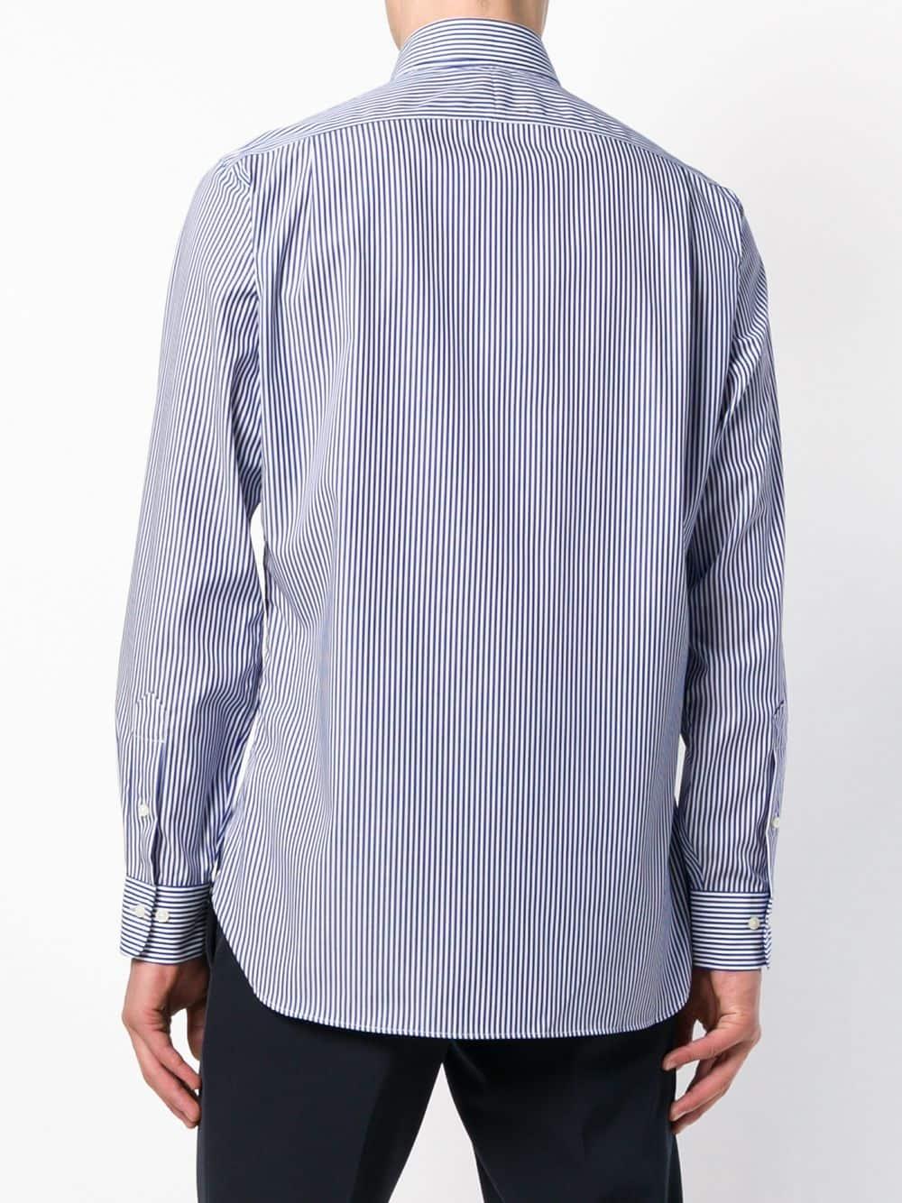 Polo Ralph Lauren Pinstripe Shirt in Blue for Men - Lyst