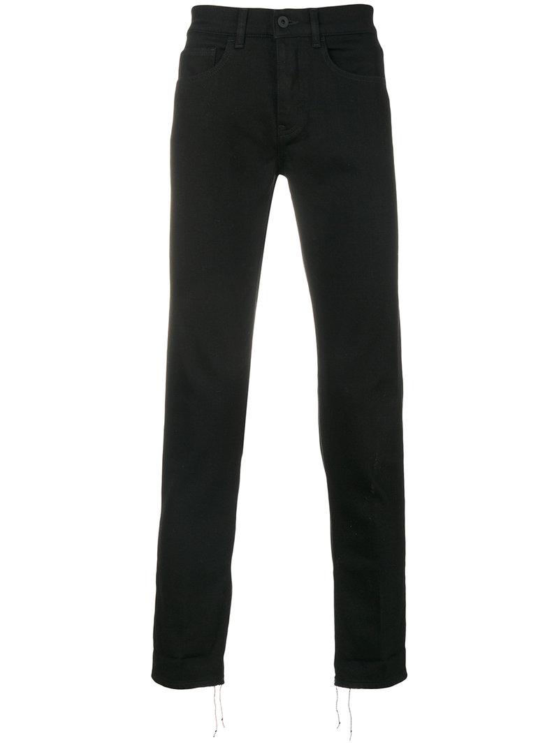 Lyst - Pence Slim-fit Jeans in Black for Men