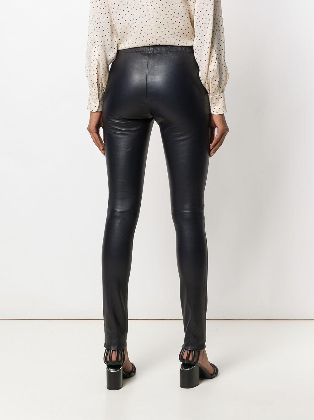JOSEPH Leather leggings in Black | Lyst