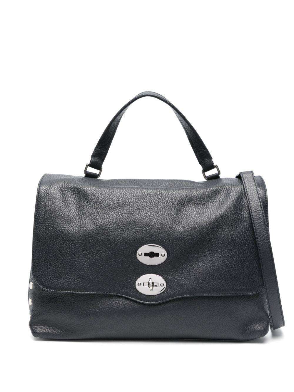 Zanellato レディース ブラック Postina ハンドバッグ トートバッグ 