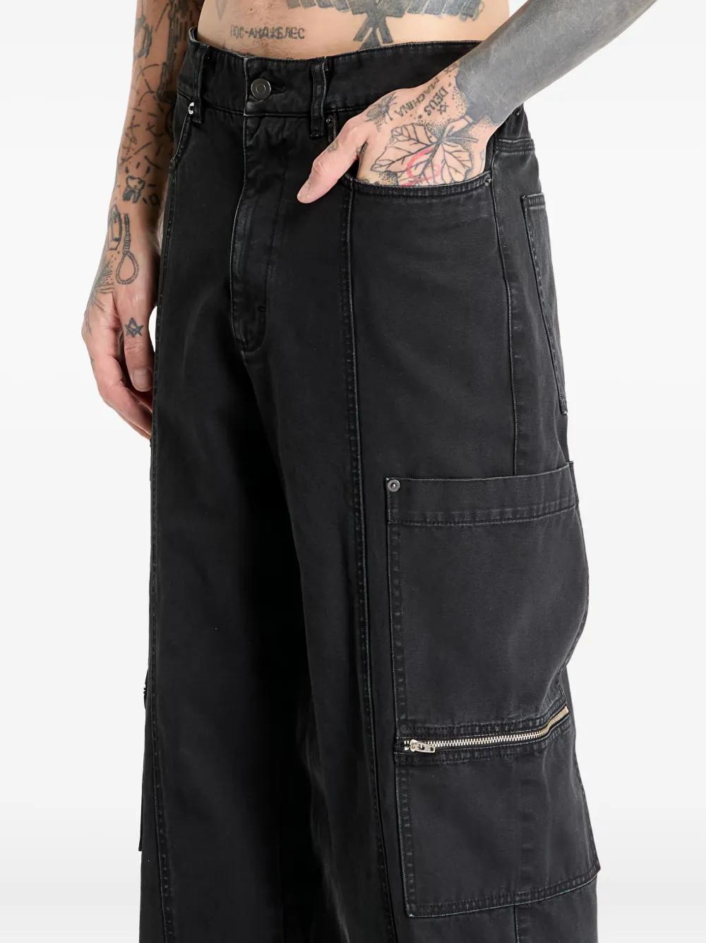 1017 ALYX 9SM Zip-Pocket Skater Jeans in Black for Men | Lyst