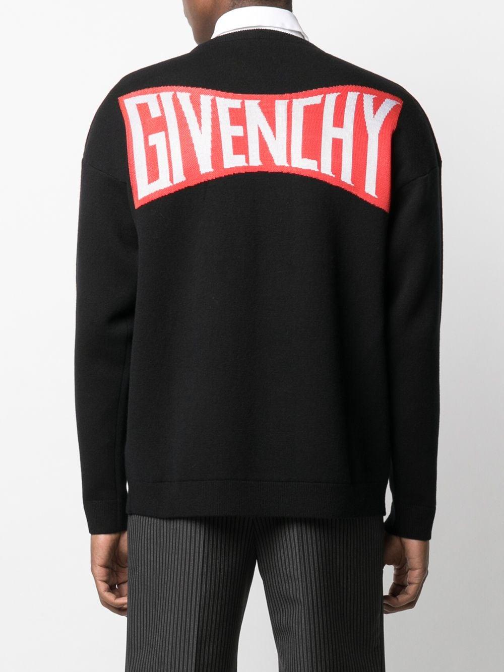 Givenchy Car Motif Intarsiaknit Jumper in Black for Men Lyst