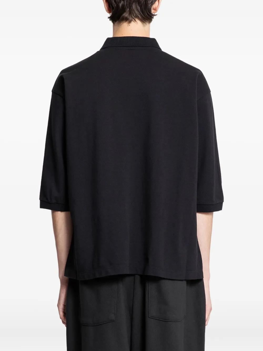 ANCELLM Poloshirt mit Brusttasche in Schwarz für Herren Lyst AT