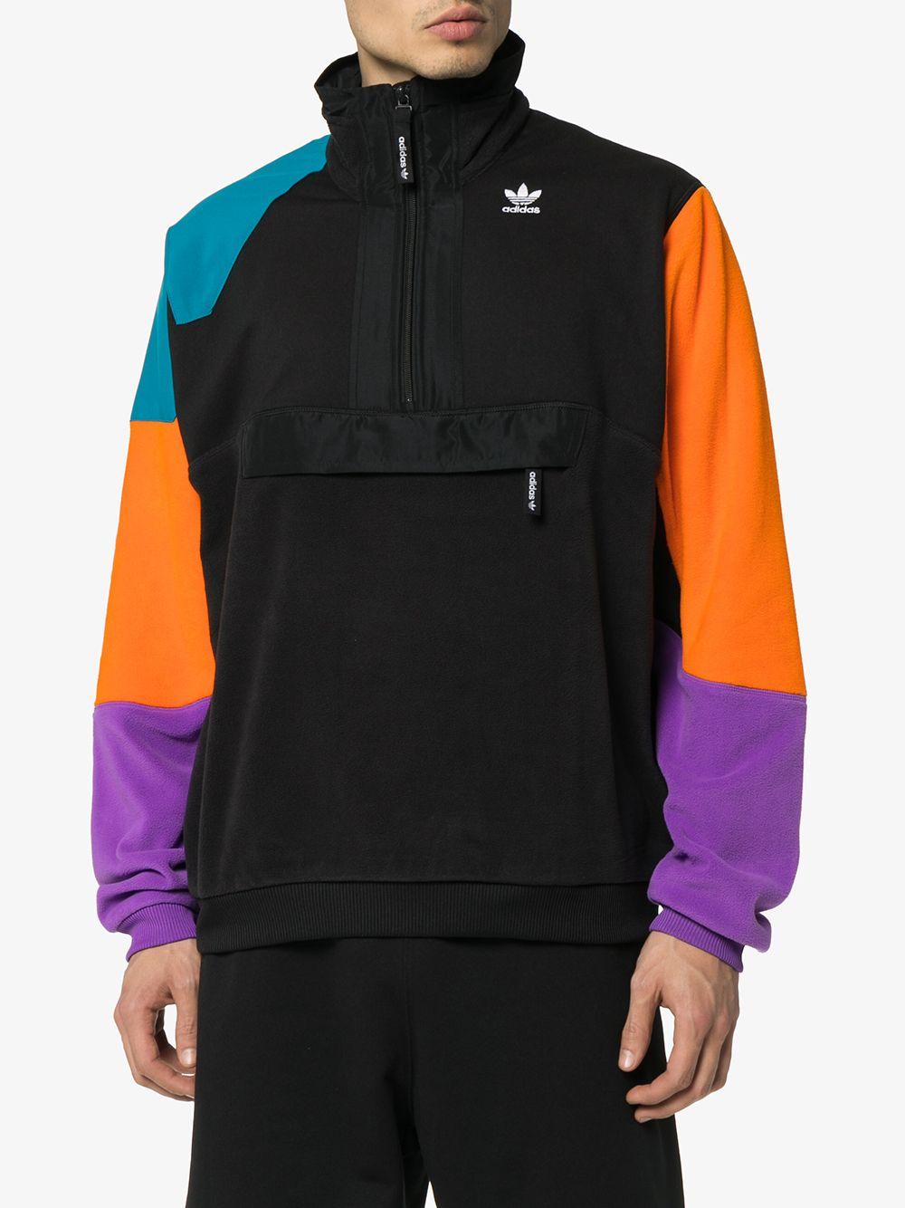 adidas Black Originals Pt3 Fleece Jacket for Men | Lyst