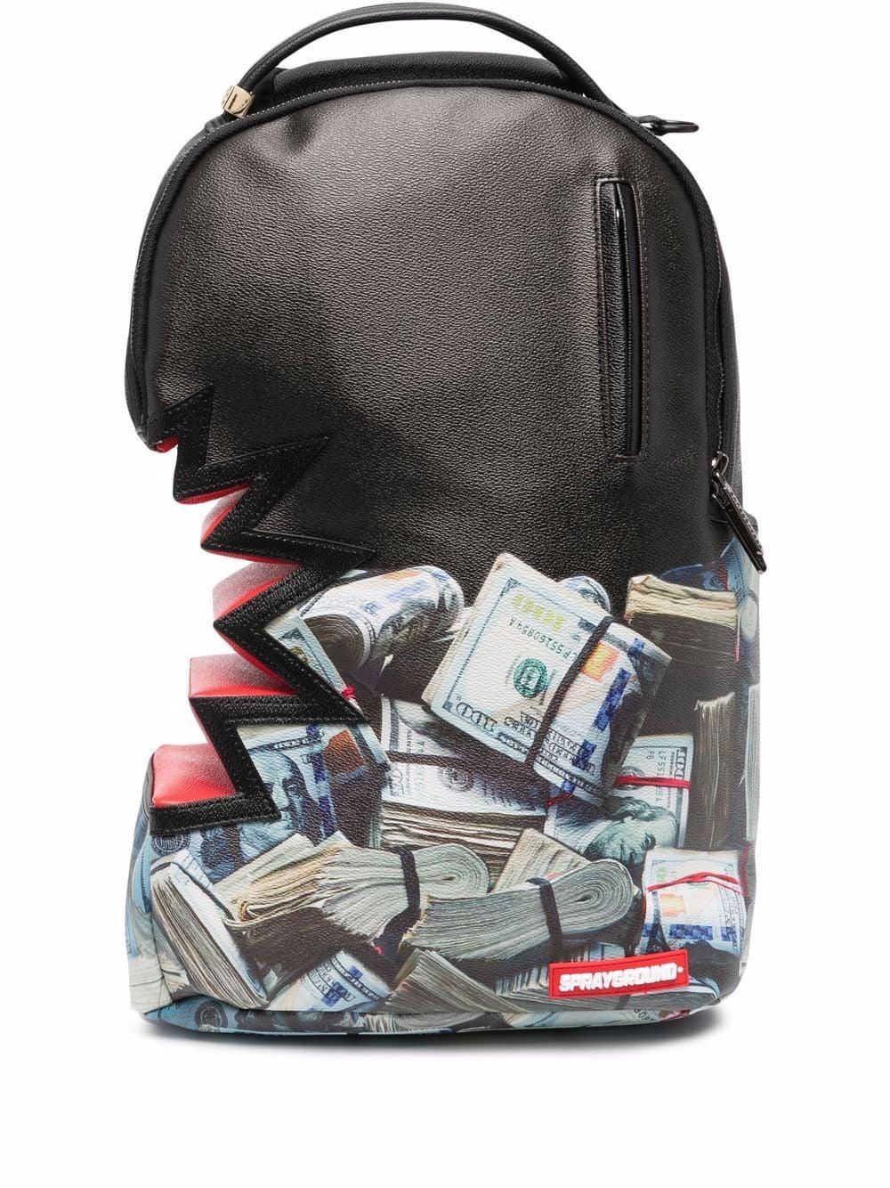 Sprayground Money Shark Bite Backpack in Black for Men Lyst Canada