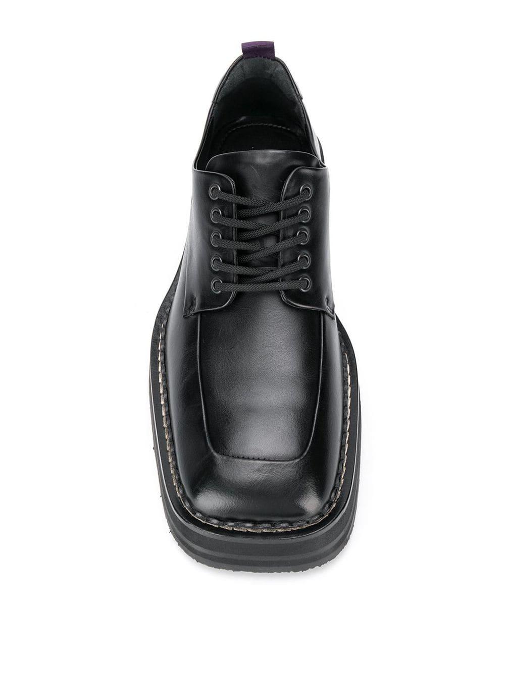 Eytys Leather Phoenix Derby Shoes in Black for Men - Lyst