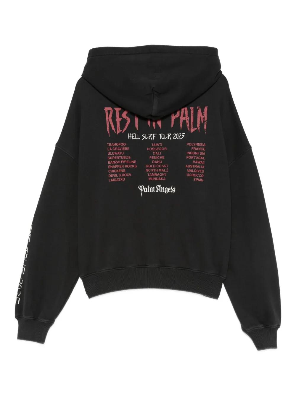 Felpa Palm Palms Angels Pulli Palm Angels White Hoodie Top