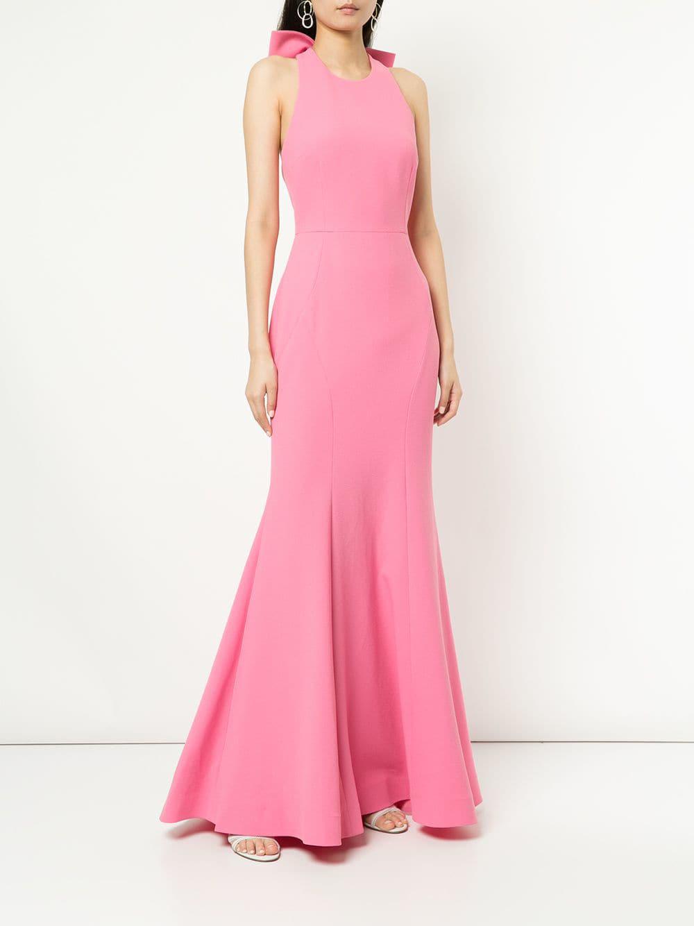 rebecca vallance love bow dress pink