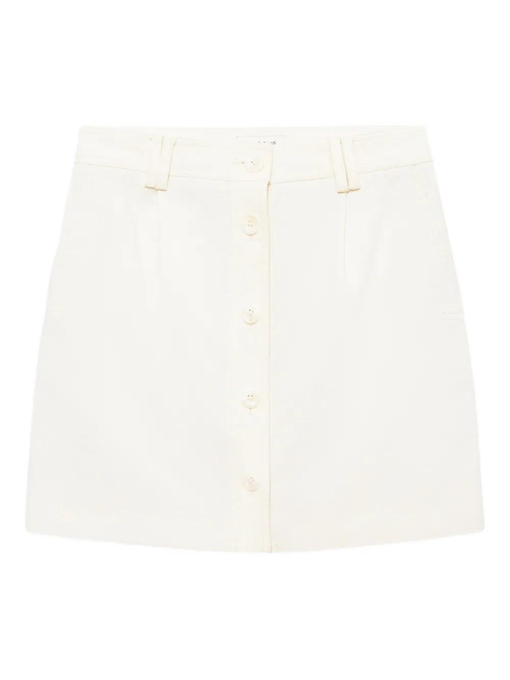【関税込み】ANINE BING ネイビー Kora ミディアムスカート ANINE BING Kora Skirt | Blue | FARFETCH AZ