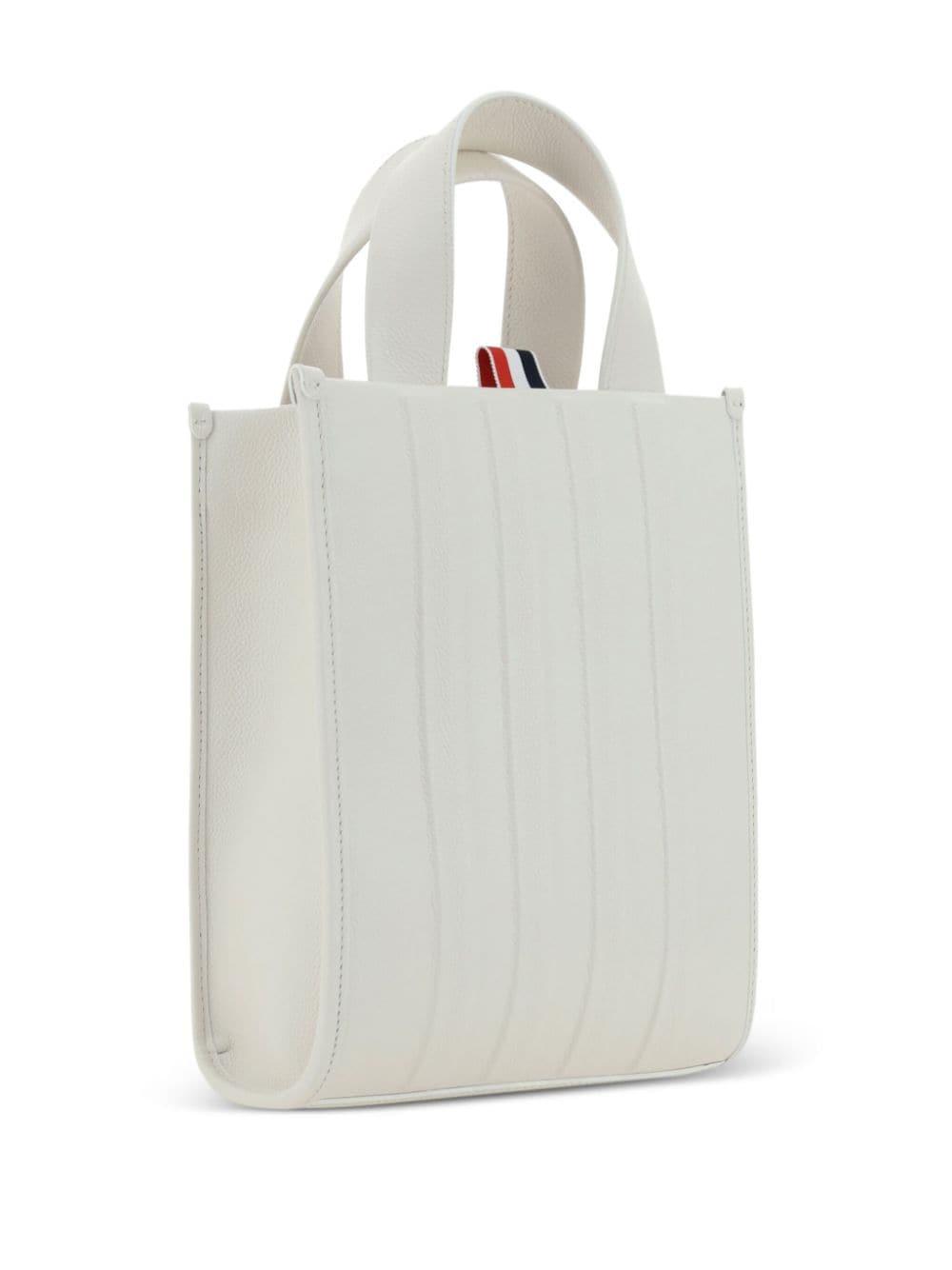 THOM BROWNE/正規品/関税送料込み RWB Stripe Small Tote Bag THOM BROWNE/正規品/関税送料込み RWB Stripe Small Tote Bag