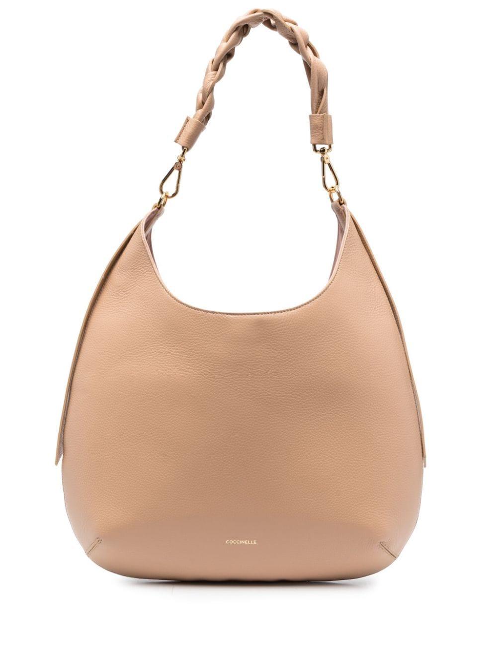 Coccinelle Braided-strap Shoulder Bag in Natural | Lyst