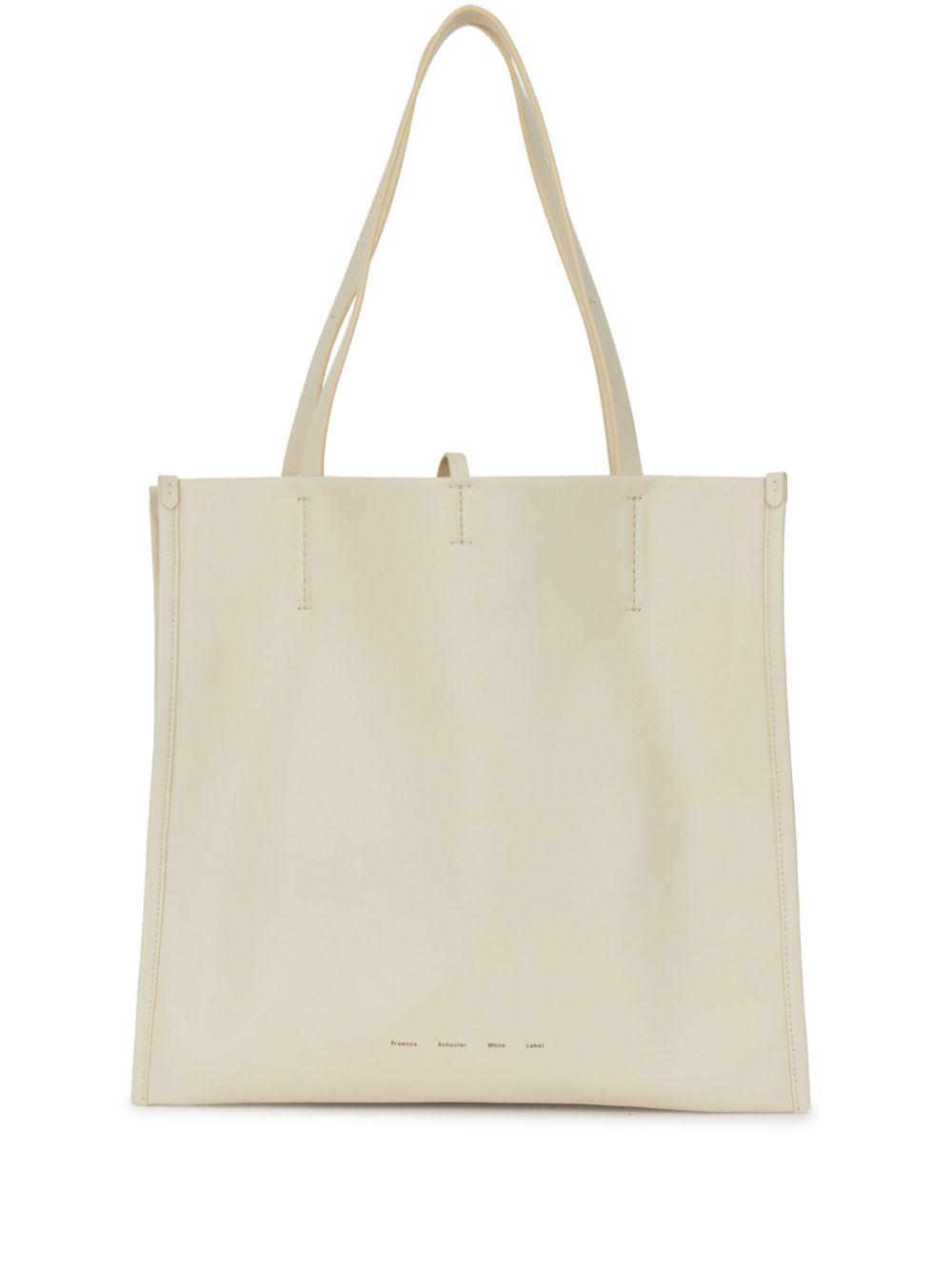 Proenza Schouler Leather Tote Bag in Natural Lyst UK