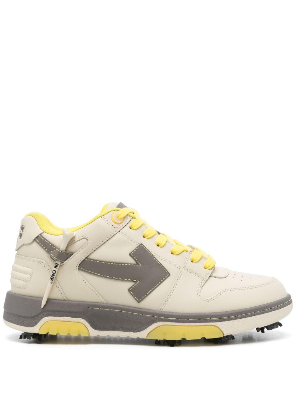 Off-White c/o Virgil Abloh Golf Out Of Office Sneakers in White