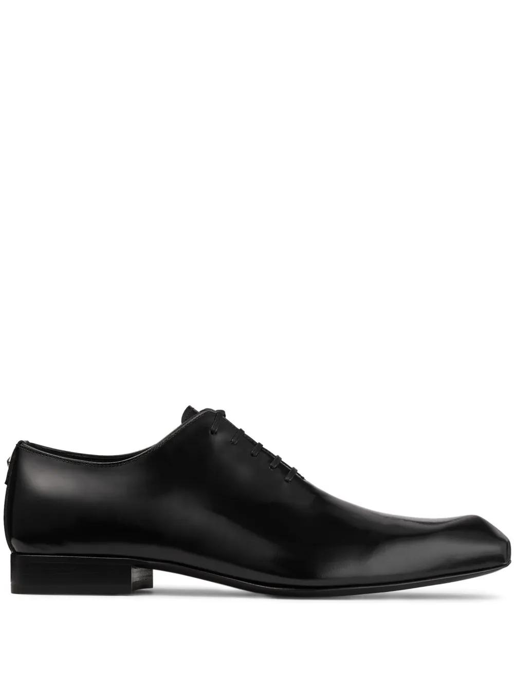 メンズ Jimmy Choo Prism レースアップ シューズ ブラック | Lyst
