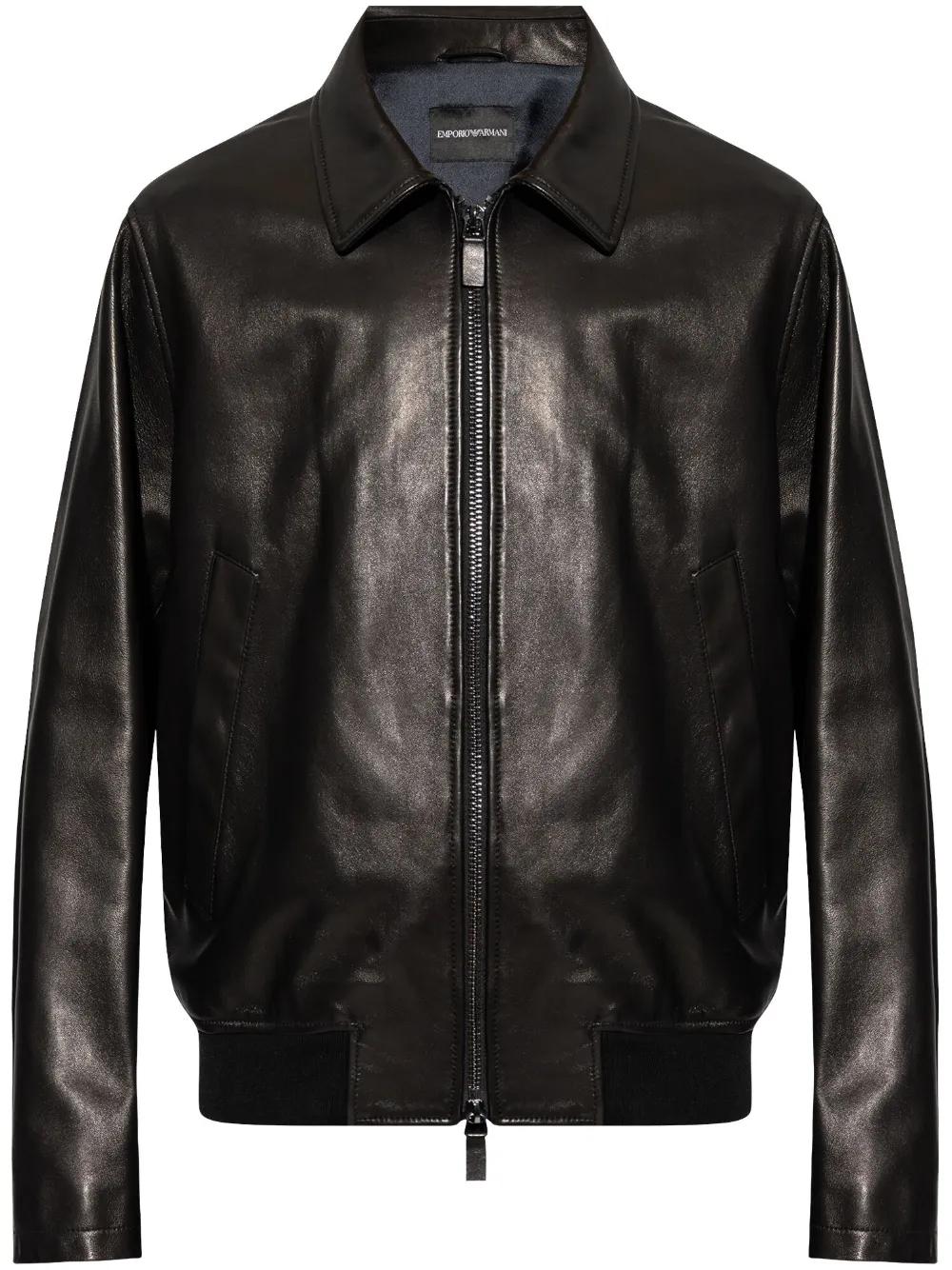 EMPORIO ARMANIアルマーニ レザージャケット値下げ⭕️ エンポリオアルマーニ(EMPORIO ARMANI) メンズレザージャケット
