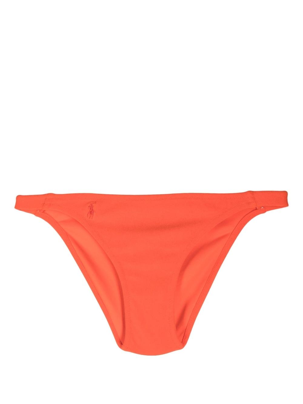 Polo Ralph Lauren Embroidered-logo Bikini Bottom | Lyst UK