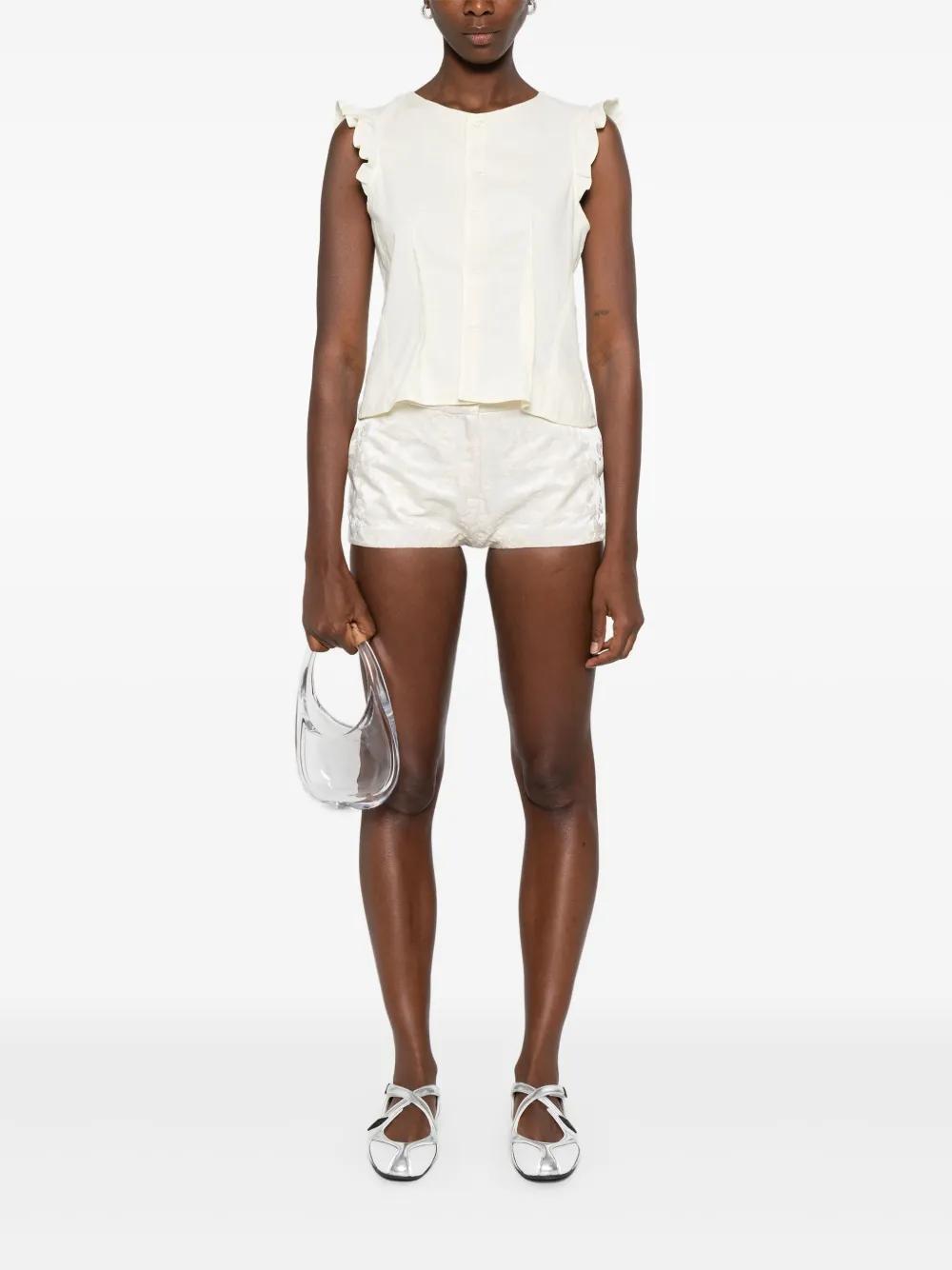 ショートパンツ COPERNI Women Shorts  Burmudas COPP40836 BEI Beige Coperni Shorts for Women | Online Sale up to 73% off | Lyst