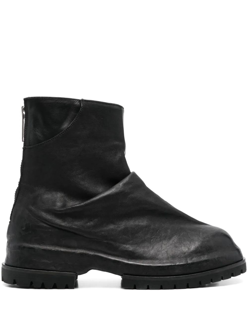 424 ブラック レザー ブーツ 424 レザー ブーツ | ブラック | FARFETCH JP